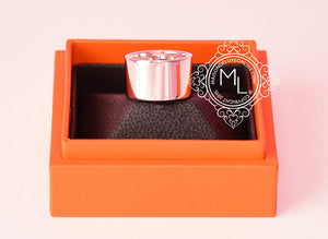 Hermes Hermes CDC 925 Silver Collier de Chien Ring 52 - view 6