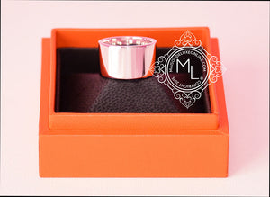 Hermes Hermes CDC 925 Silver Collier de Chien Ring 54 - view 6