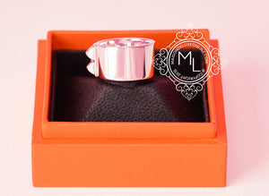 Hermes Hermes CDC 925 Silver Collier de Chien Ring 54 - view 5
