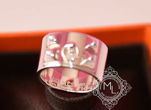 Hermes Hermes CDC 925 Silver Collier de Chien Ring 54 - view 7