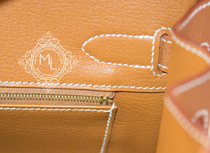 Hermes Hermes Gold Tan Togo GHW Birkin 30 Handbag - view 11