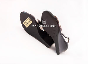 Hermes Hermes Women's Black Legend Sandal 37 Shoes - view 5