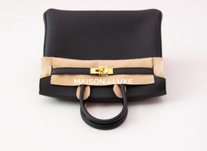 Hermes Hermes Black Noir Togo GHW Birkin 25 Handbag - view 8
