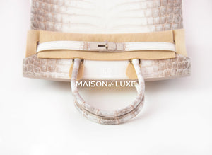 Hermes Hermes Birkin 30 Himalayan Himalaya Crocodile Handbag - view 5