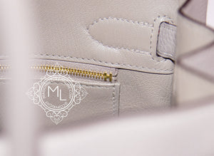 Hermes Hermes Gris Asphalte Togo GHW Birkin 30 Handbag - view 11