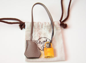 Hermes Hermes Gris Asphalte Togo GHW Birkin 30 Handbag - view 13
