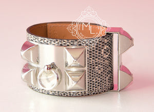 Hermes Hermes Ombre Lizard CDC Collier de Chien Bracelet S - view 3