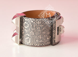 Hermes Hermes Ombre Lizard CDC Collier de Chien Bracelet S - view 4