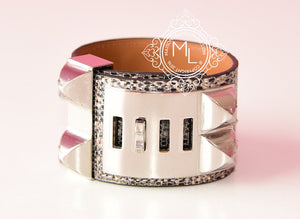 Hermes Hermes Ombre Lizard CDC Collier de Chien Bracelet S - view 5