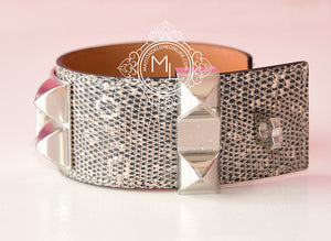 Hermes Hermes Ombre Lizard CDC Collier de Chien Bracelet S - view 6
