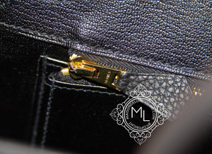 Hermes Hermes Black Togo GHW Birkin 25 Handbag - view 11