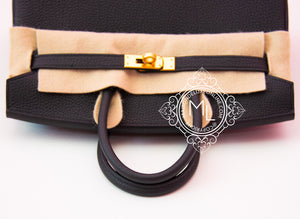 Hermes Hermes Black Togo GHW Birkin 25 Handbag - view 6