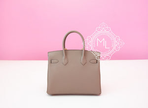 Hermes Hermes Gris Asphalte Togo GHW Birkin 30 Handbag - view 3