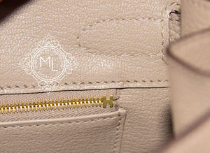 Hermes Hermes Gris Asphalte Togo GHW Birkin 30 Handbag - view 10