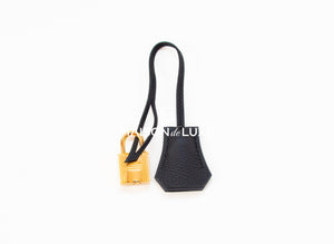Hermes Hermes Birkin 25 Black Togo Gold Hardware - view 12