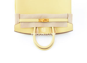 Hermes Hermes Jaune Poussin Togo Birkin 25 Handbag - view 6
