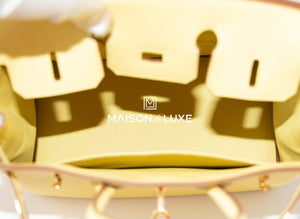 Hermes Hermes Jaune Poussin Togo Birkin 25 Handbag - view 10