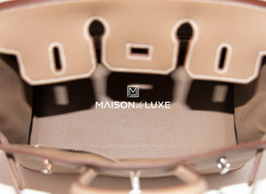 Hermes Hermes Birkin 25 Etoupe Togo Palladium Hardware - view 10