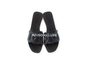 Hermes Hermes Women's Noir Black Aloha Sandal Slipper 37 Shoes - view 4