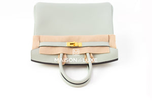 Hermes Hermes Birkin 25 Gris Neve Togo Gold Hardware - view 8