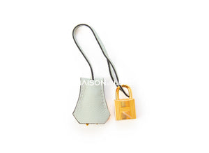 Hermes Hermes Birkin 25 Gris Neve Togo Gold Hardware - view 15