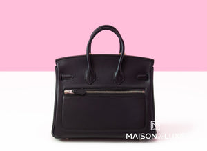 Hermes Hermes Rock Birkin 25 Black Volupto - view 5