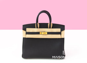 Hermes Hermes Birkin 25 Black Togo Gold Hardware - view 1