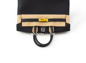 Hermes Hermes Birkin 25 Black Togo Gold Hardware - view 6