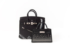 Hermes Hermes Rock Birkin 25 Black Volupto - view 3