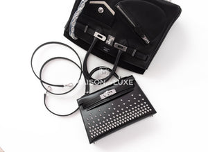 Hermes Hermes Rock Birkin 25 Black Volupto - view 2