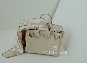 Hermes Hermes Craie Togo PHW Birkin 25 Handbag - view 2