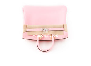 Hermes Hermes Rose Sakura Pink Swift PHW Birkin 25 Handbag - view 6