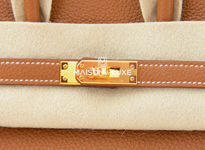 Hermes Hermes Birkin 25 Gold Togo Gold Hardware - view 8
