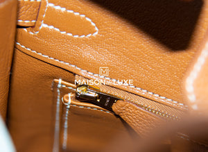 Hermes Hermes Birkin 25 Gold Togo Gold Hardware - view 12