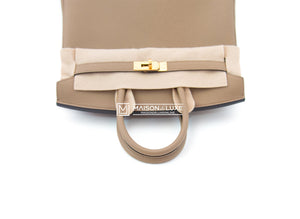 Hermes Hermes Birkin 25 Beige Marfa Togo Gold Hardware - view 7