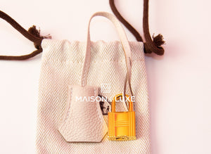 Hermes Hermes Craie Togo GHW Birkin 25 Handbag - view 14