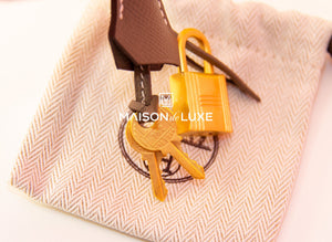 Hermes Hermes Craie + Etoupe HSS Epsom Birkin 25 Handbag - view 15