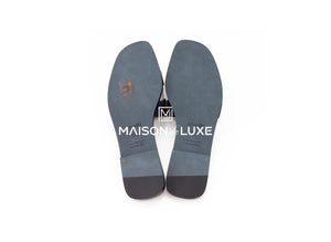 Hermes Hermes Women's Denim Blue Brut Oran Sandal 37.5 - view 4