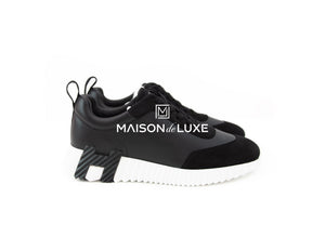Hermes Hermes Women's Black Bouncing 37.5 Sneaker - view 2