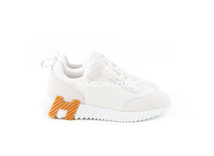 Hermes Hermes Women's White Bouncing 37.5 Sneaker - view 2