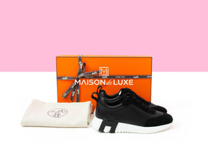 Hermes Hermes Women's Black Bouncing 37 Sneaker - view 1