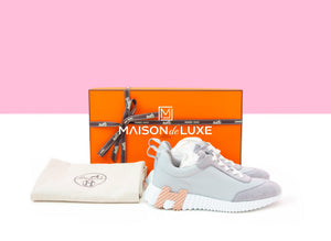 Hermes Hermes Women's Gris Temperance Bouncing 38.5 Sneaker - view 1