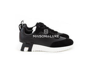 Hermes Hermes Women's Black Bouncing 38 Sneaker - view 2