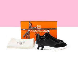 Hermes Hermes Women's Black Bouncing 38 Sneaker - view 1