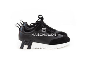 Hermes Hermes Women's Black Bouncing 38 Sneaker - view 2