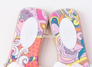 Hermes Hermes Womens White Oran Sandal Slipper 36 Shoes - view 5