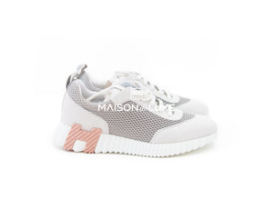 Hermes Hermes Women's Gris Lulea Bouncing 38.5 Sneaker - view 2