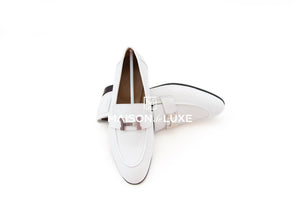 Hermes Hermes Women's White Paris Loafer 36 - view 2