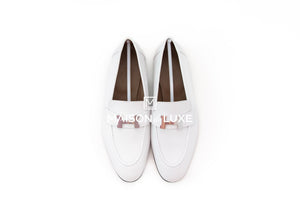Hermes Hermes Women's White Paris Loafer 36 - view 4