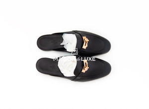 Hermes Hermes Women's Black OZ Kelly Mules 37 - view 3